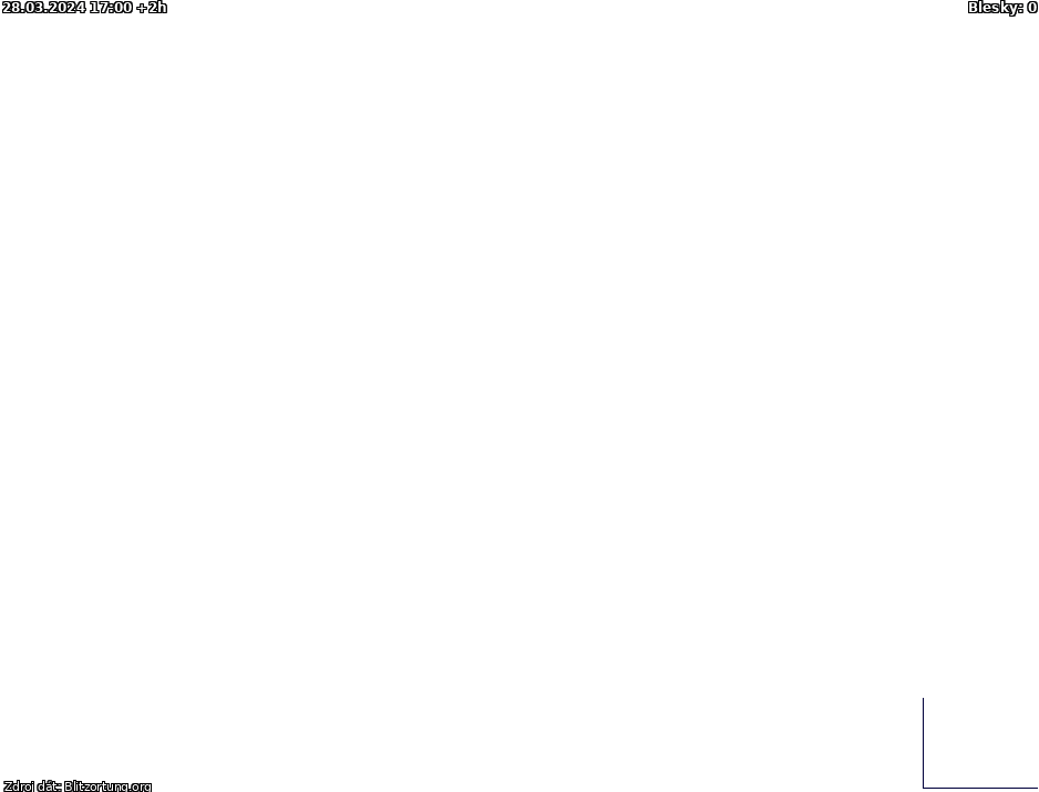 Mapa bleskov Liptov 28.03.2024 (Animácia)